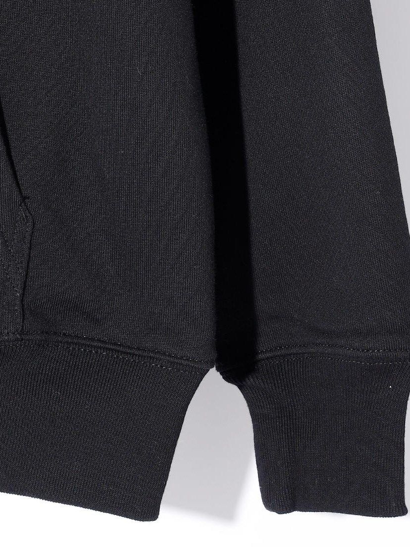 ヘビーウェイト パイル ys mark Zip-up Hoodie / ブラック 【ys Yuji SUGENO】