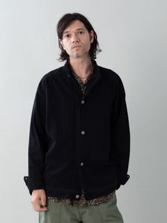 【予約品 5月27日(水) 締切】BOURGERON-DENIMJACKET / ライトオンスデニム シャツジャケット / ブラック