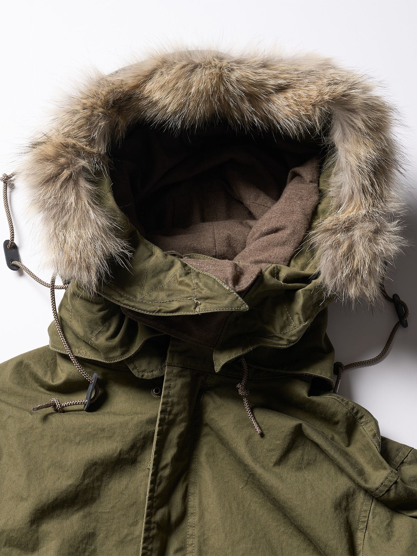 【予約品 】M65 fishtail parka / M65フィッシュテールパーカ / カーキ