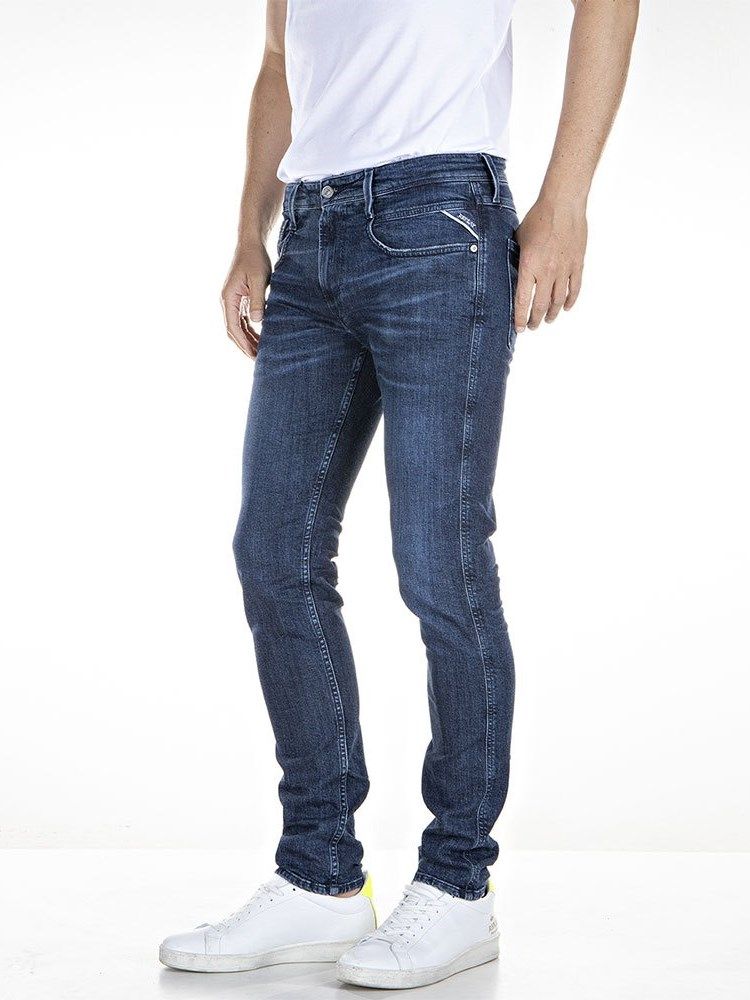 Anbass Hyperflex Slim Fit Jeans / デニムパンツ  / インディゴ