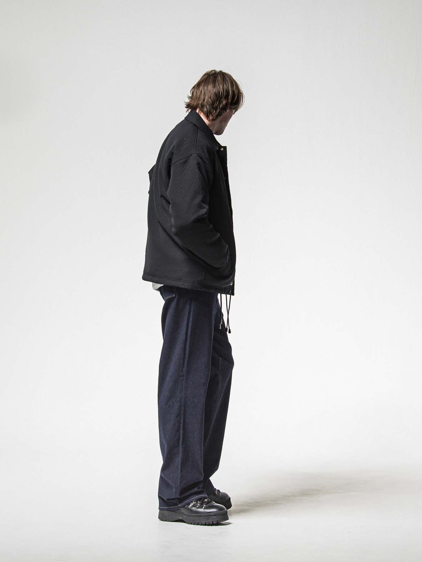 【予約品 8月31日(日) 締切】FUR COACH JK / ファーコーチジャケット / ブラック