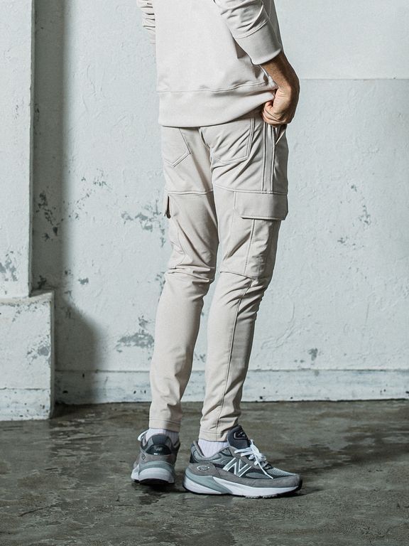 《予約11月17日19時締め》 Darrell sweatcargo  PT / カーゴパンツダレル / ベージュ