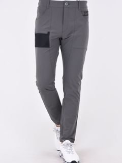 BIG EMB STRETCH PANTS / チャコールグレーSY32GOLF 【SY32 by SWEET YEARS】GOLF