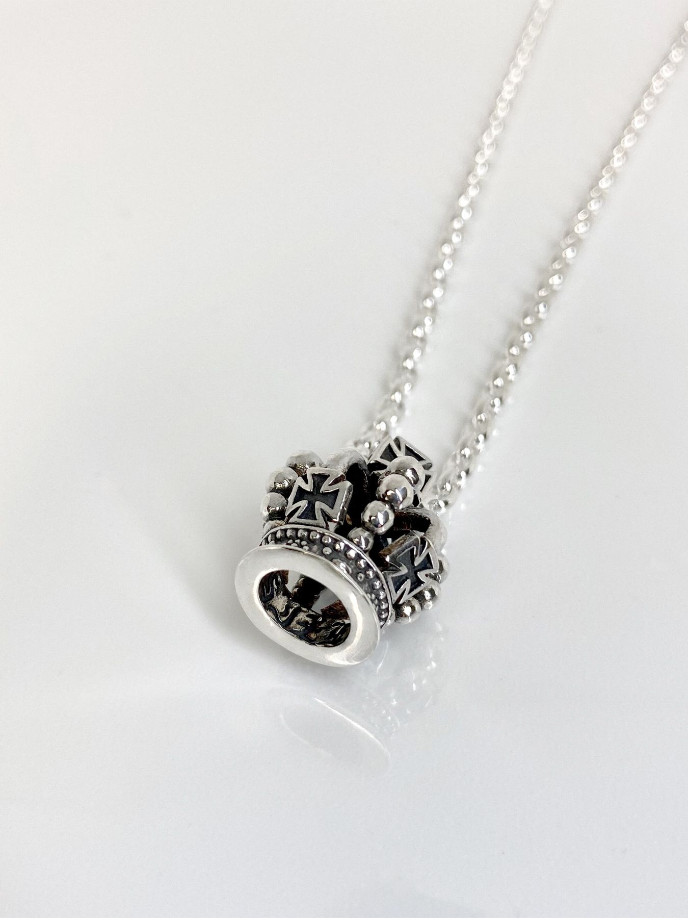 《受注生産》C:CROWN NECKLACE / Cクラウンチェーンネックレス / 注文から1～2週間後入荷予定