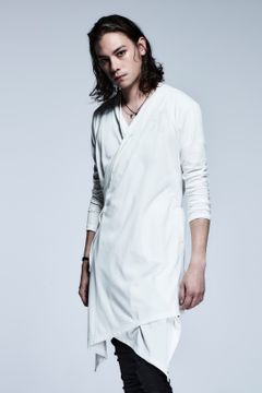 《予約品》 WrapFlareCardigane / White 【kiryuyrik】 2月入荷予定