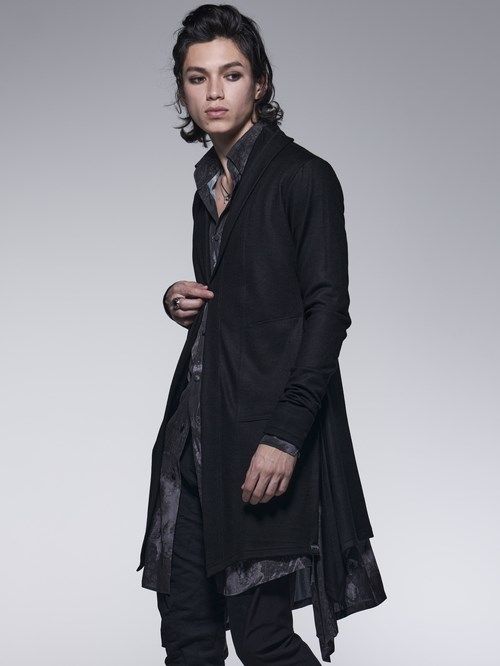 《予約品》 FlareCardigan / フレアカーディガン / ブラック 【kiryuyrik】 8月以降入荷予定