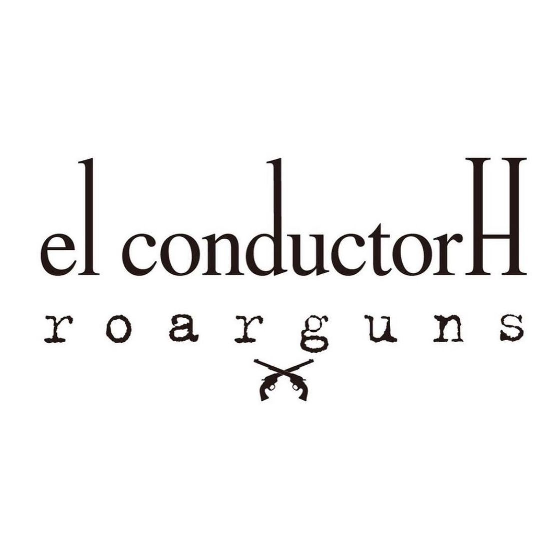 WネームPASSION DESIRE CROSSGUN HOODIE【roarguns × el conductorH】