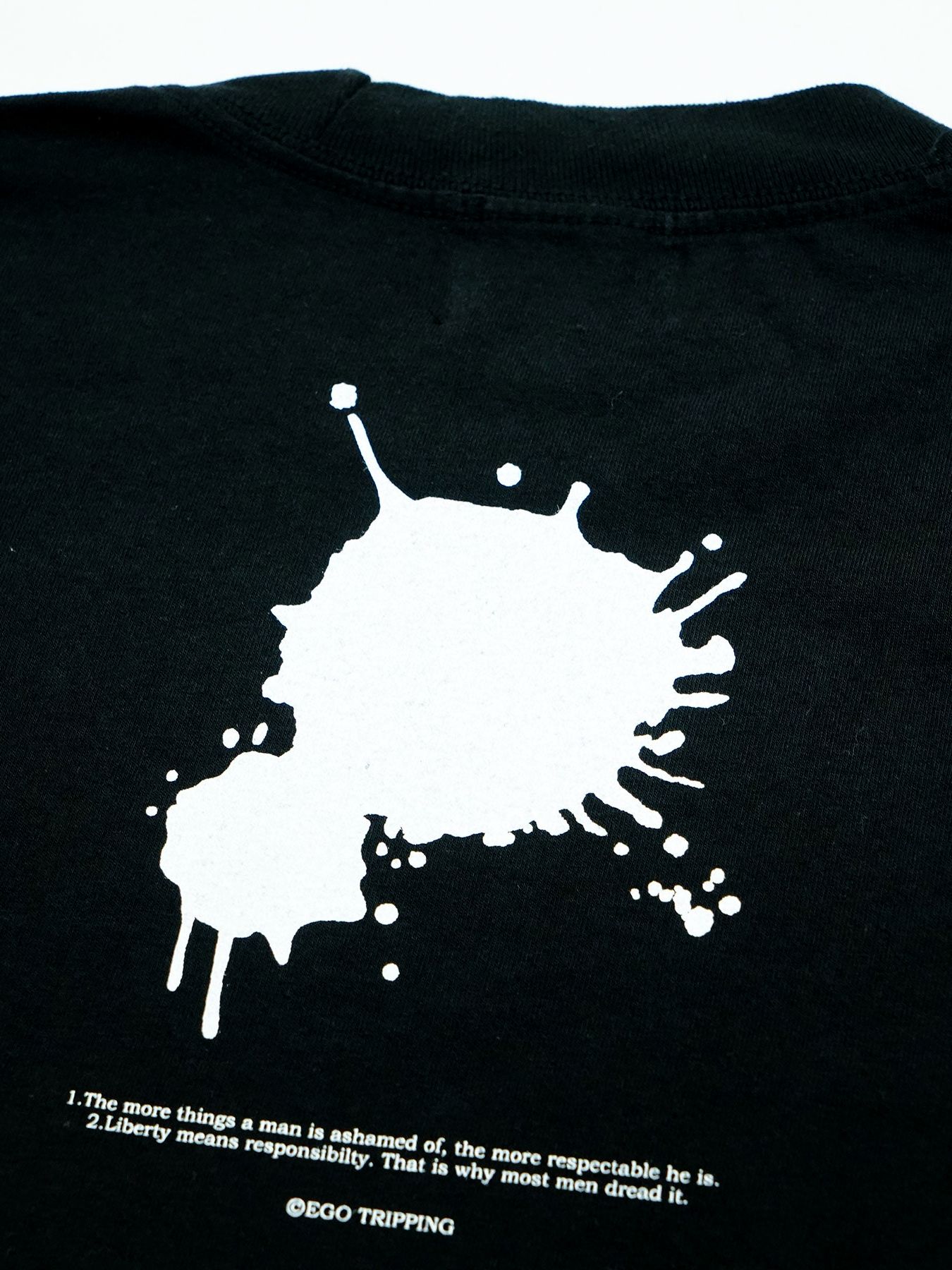 SPLASH/ ビックTシャツ / ブラック