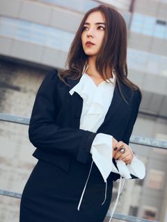 【予約品 】Lace Up Shirt / レースアップシャツ / ホワイト