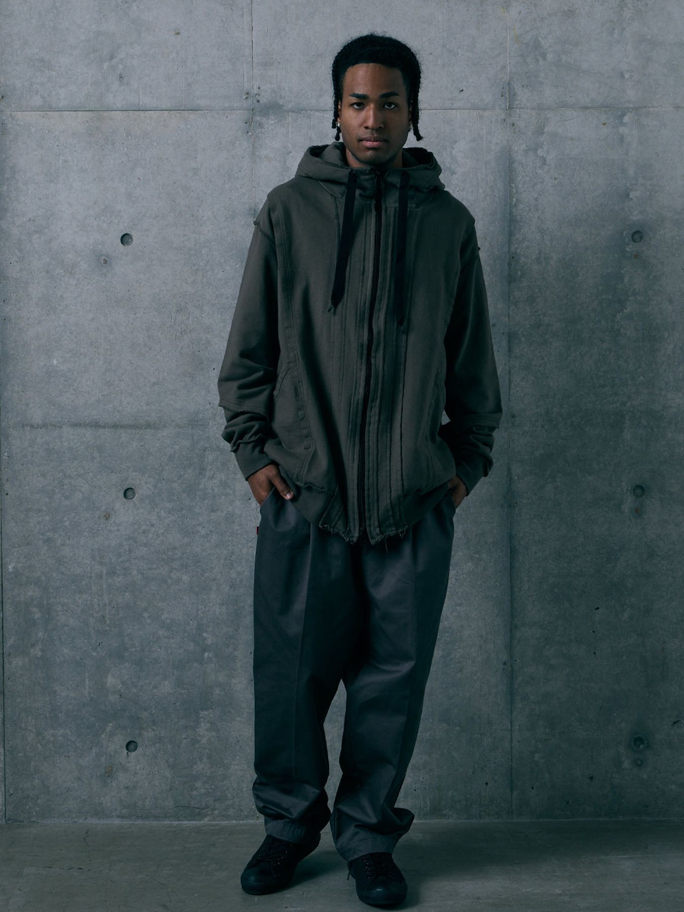 FRAGFORM ZIP HOODIE / ジップフーディー / OD