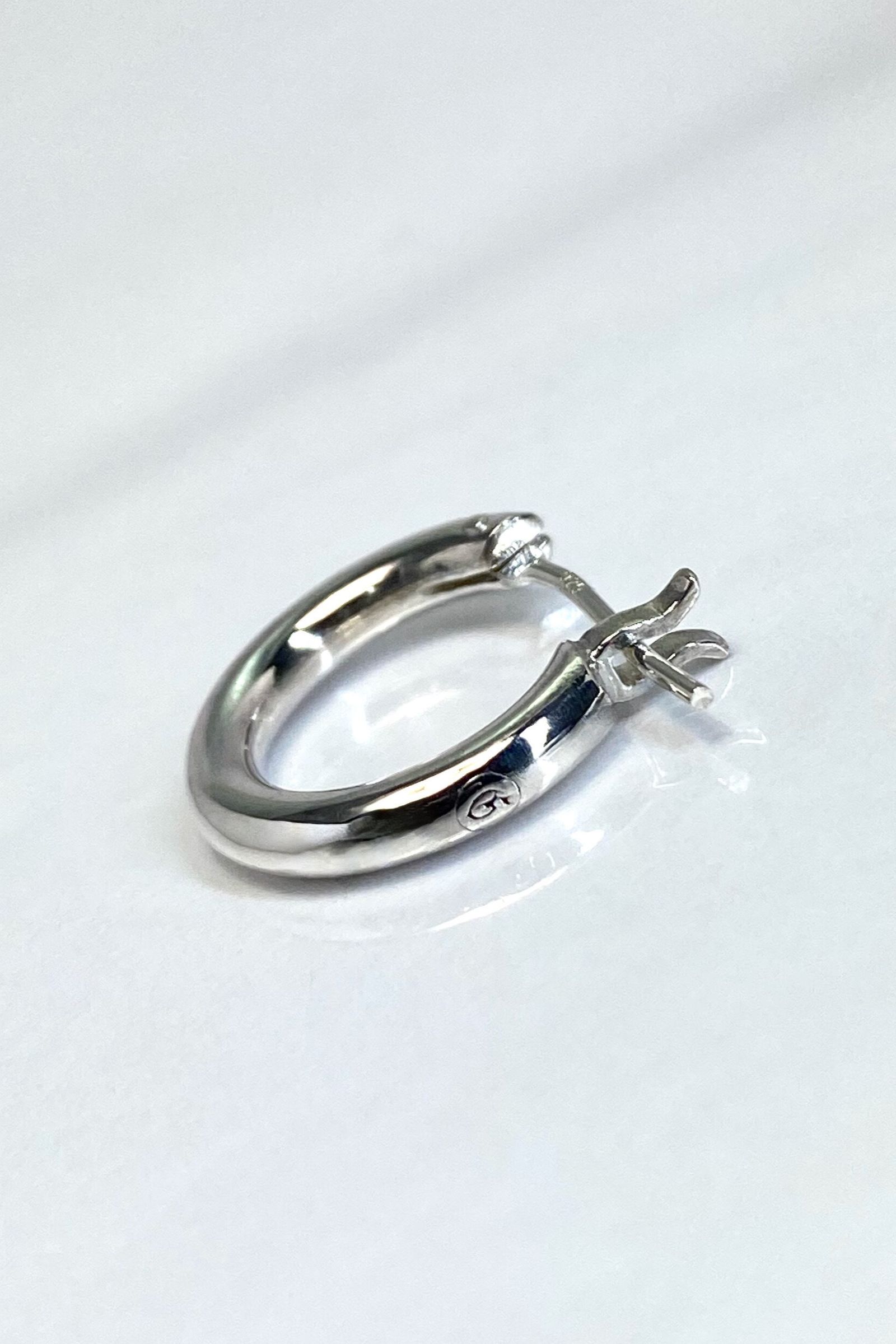 《受注生産》 PLAIN HOOP ピアス 【GOD SIZE】 注文から2～3週間後入荷予定