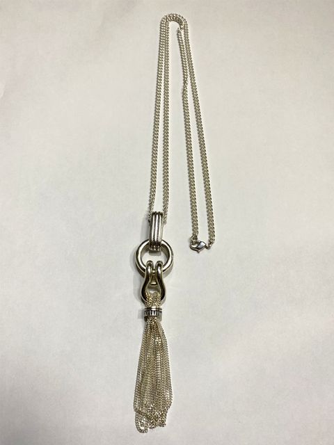 《予約品》 TASSEL NECKLACE / ネックレス / シルバー