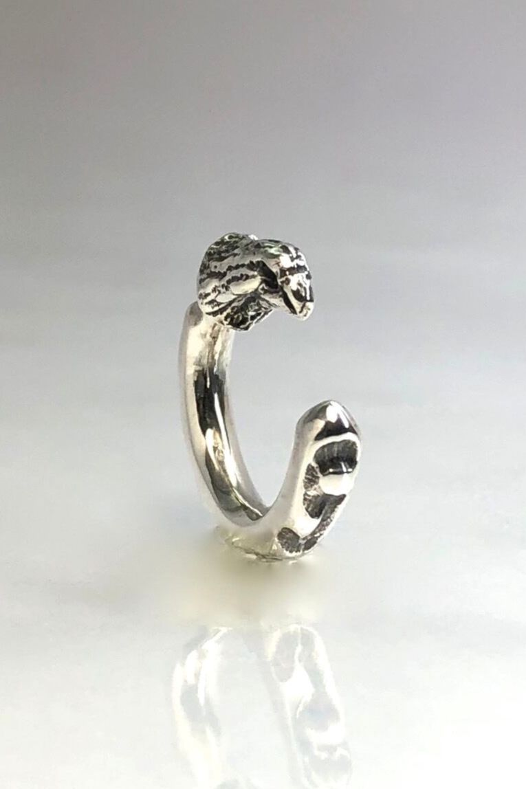 《受注生産》 EAGLE HOOP EARRING ピアス 【GOD SIZE】 注文から2～3週間後入荷予定