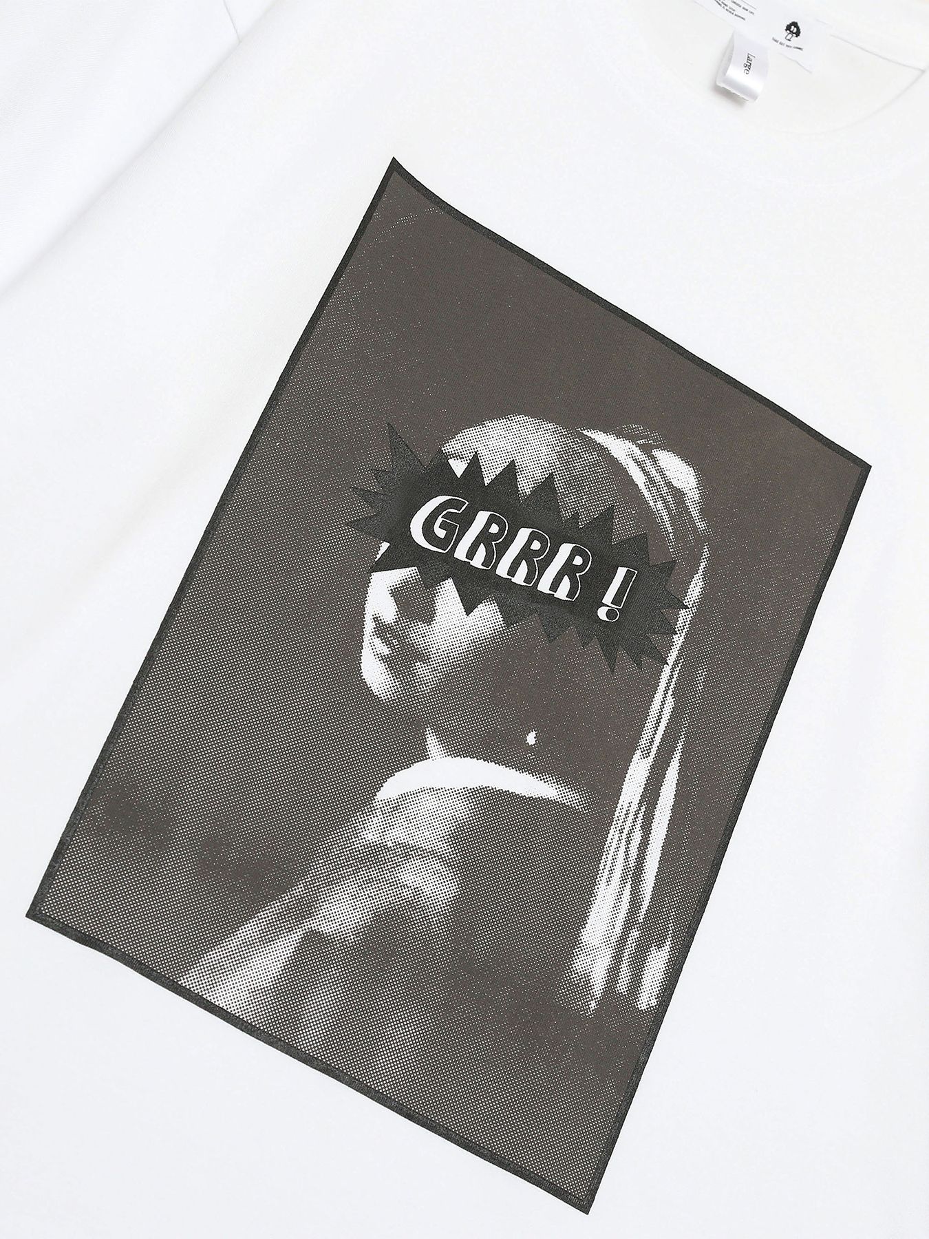 GRRR TEE / プリントTシャツ / ホワイト【QUOLT】