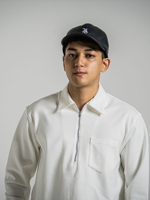 《予約9月1日18時締め》 LEATHER  LOW CAP  / キャップ / ブラック