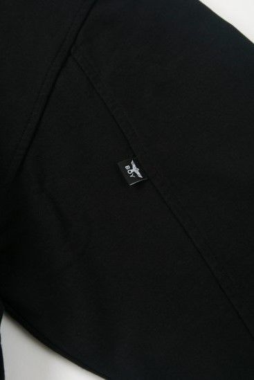 RHINESTONE PRINT WIDE SWEAT SHIRTS / Black 【BOY LONDON】