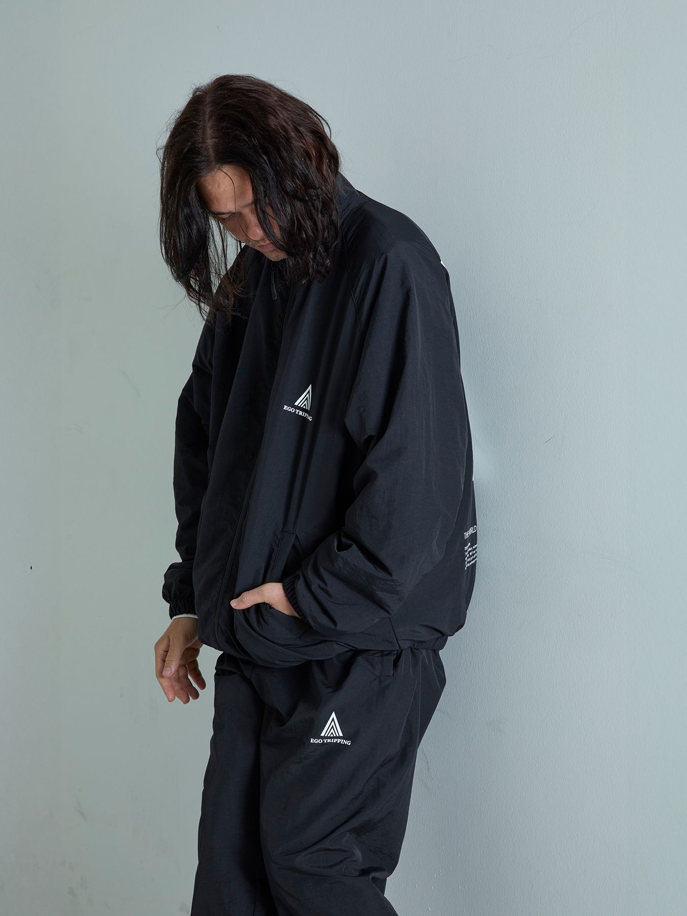 【予約品 7月5日(日) 締切】DAYGLYDE JACKET / ナイロンジャケット / ブラック