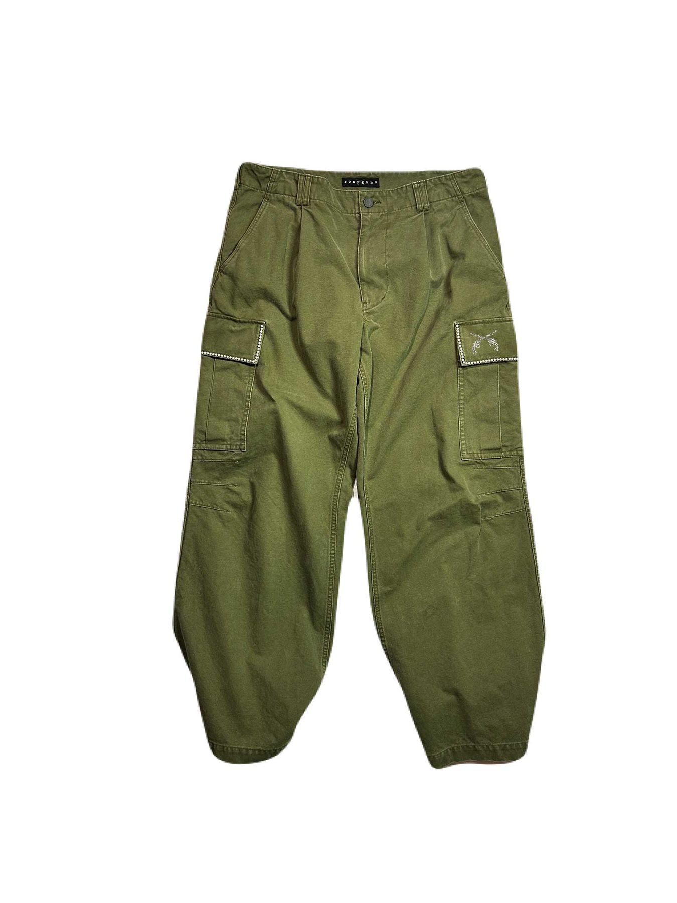 【予約品 8月10日(日) 締切 】DUCK CARGO PT CRY / ダック カーゴパンツ / クリスタル カーキ