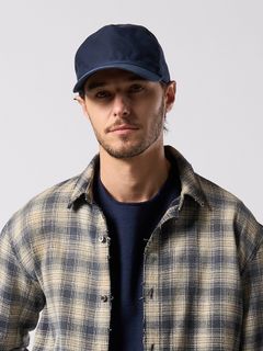 【予約品 4月19日(日) 18時締切】heavy moleskin B.B.cap / モールスキン ベースボールキャップ / ネイビー