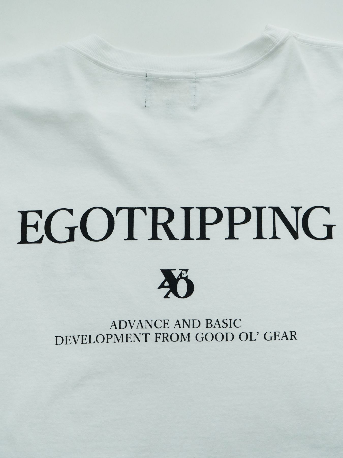 【予約品 11月23日(日) 締切】PRINTTEE-B short / ロゴプリント Tシャツ / WHITE