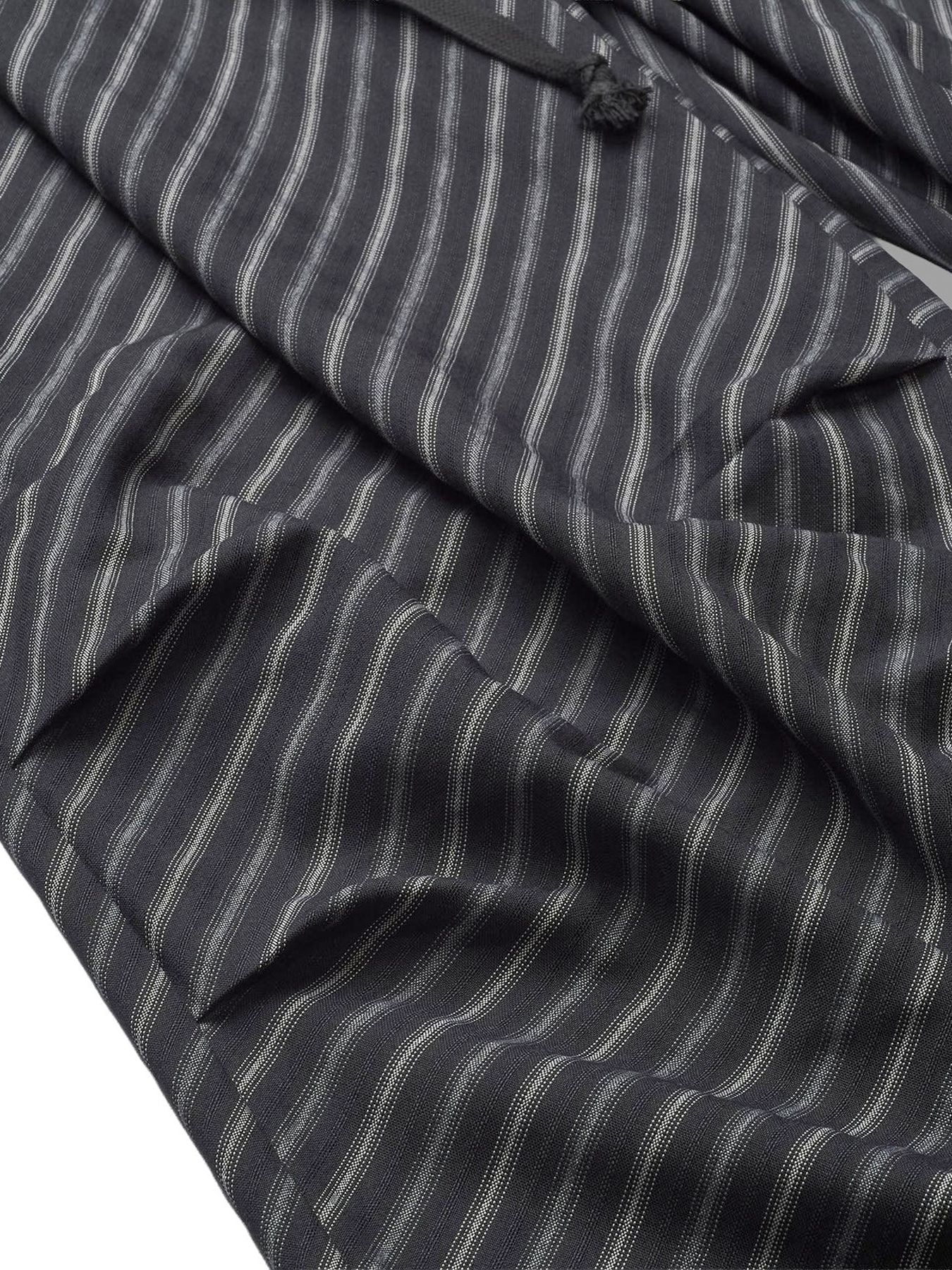 イージーバギーパラシュートトラウザーズ / ブラック【NO ID.】