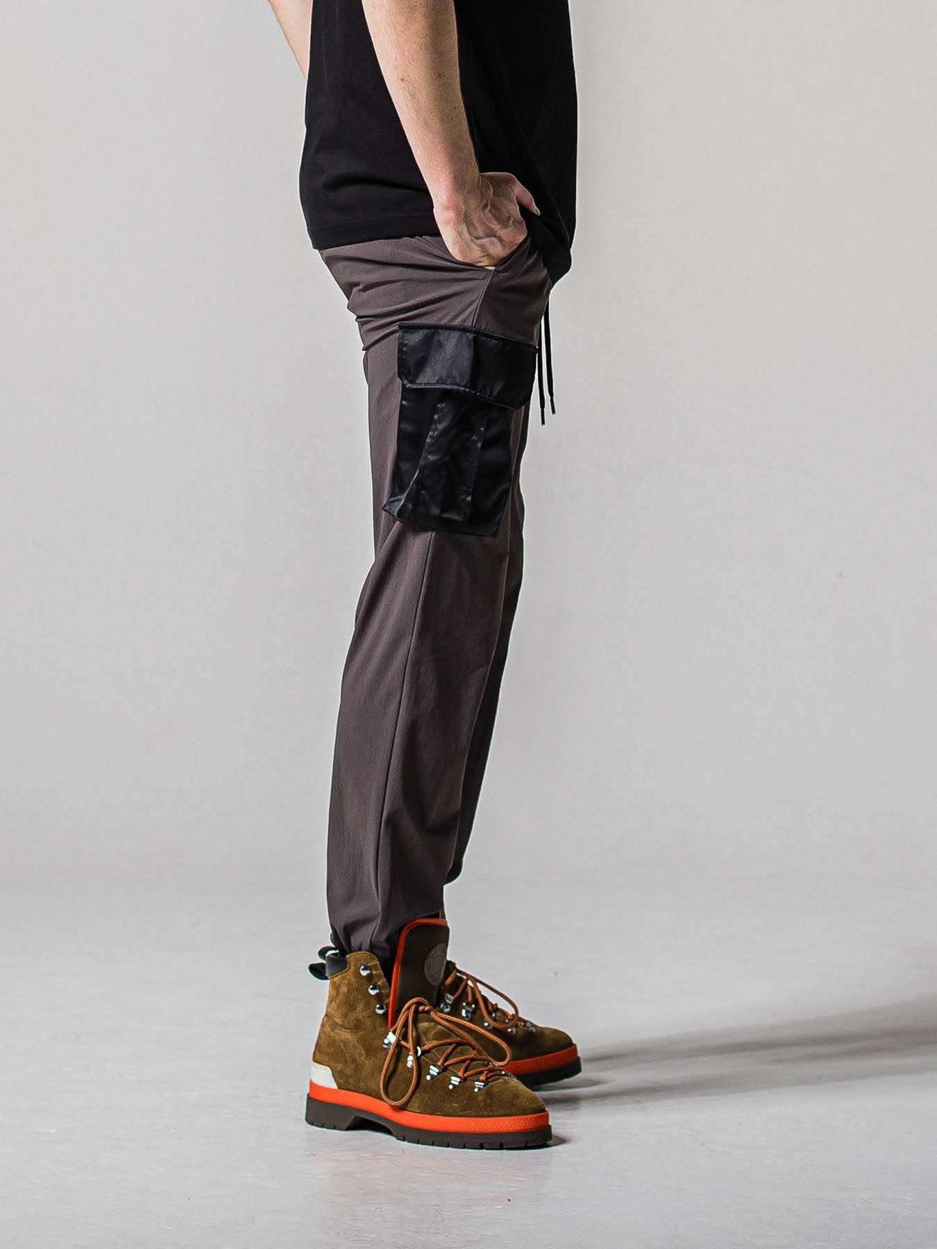 【予約品 11月16日(日) 締切】NY PT CARGO  PANTS / ナイロン イージーカーゴパンツ  / チャコール