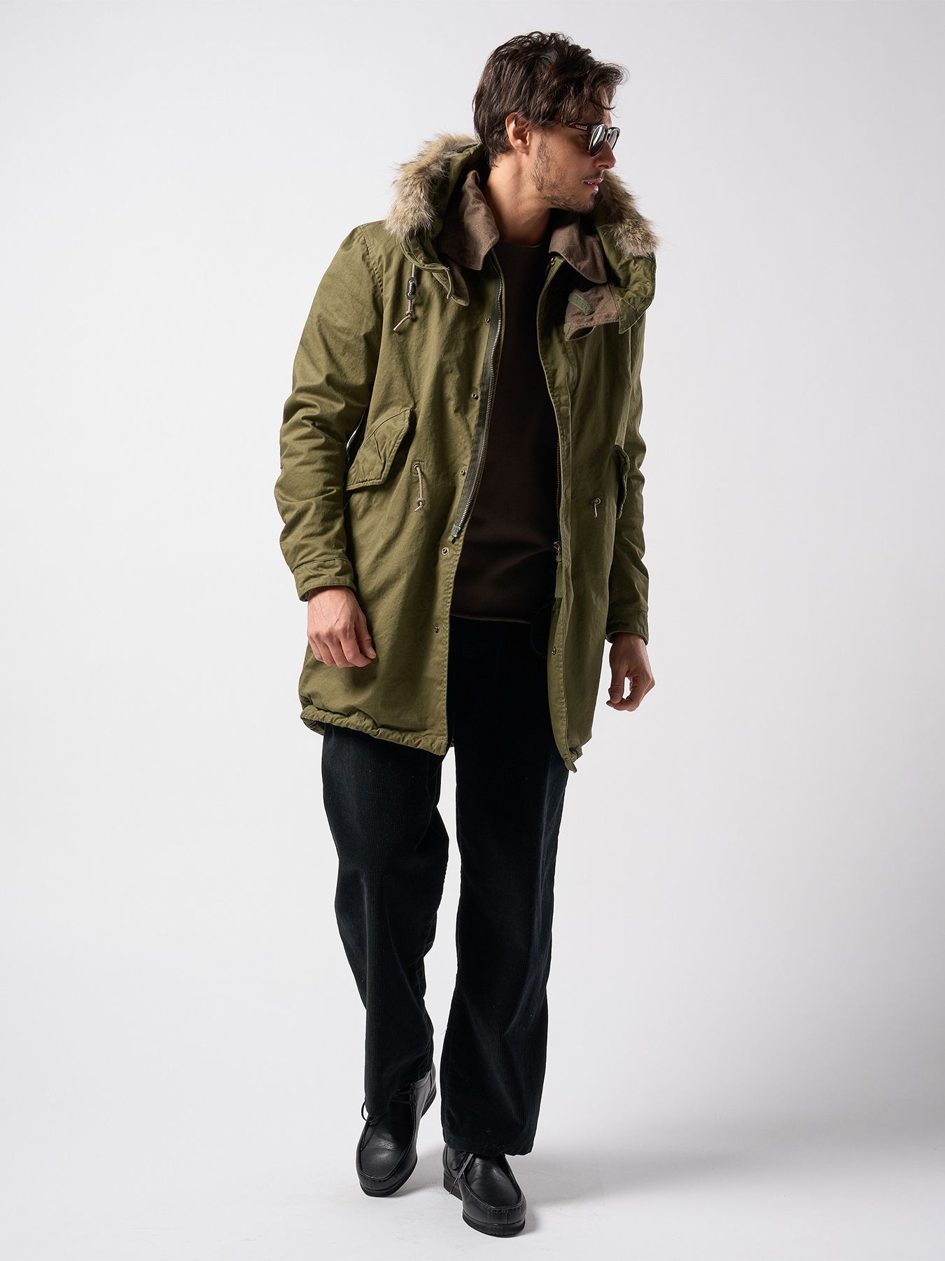 【予約品 】M65 fishtail parka / M65フィッシュテールパーカ / カーキ