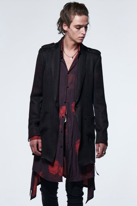 《予約品》 UnconPeackedJacket / ブラック 【kiryuyrik】 2023年5月以降入荷予定