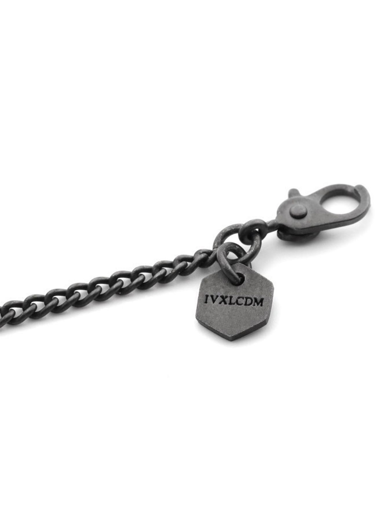 【予約品 9月23日(火) 締切】IVXLCDM ×wjk  slim chain neckless / スリムチェーンネックレス / ブラックコーティング