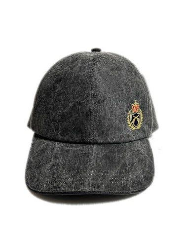 《予約品8月31日 23時55分締め》 MINI EMBLEM CAP / キャップ / グレー 【roarguns 】 2024年2月入荷予定