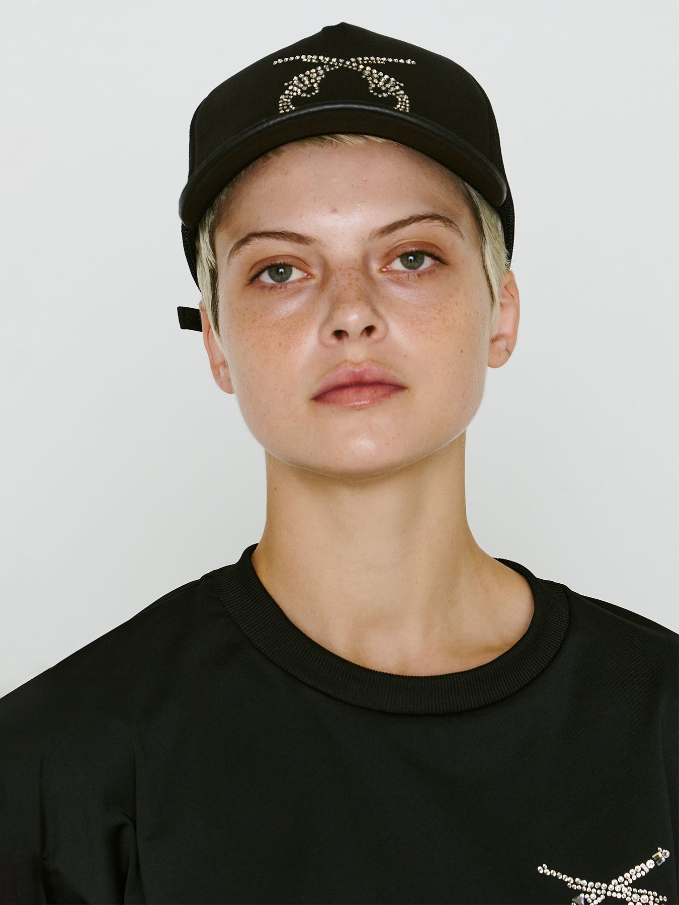 【予約品 8月10日(日) 締切 】CROSSGUN CRY BB CAP / クロスガン ベースボールキャップ / クリスタル ブラック×シルバー