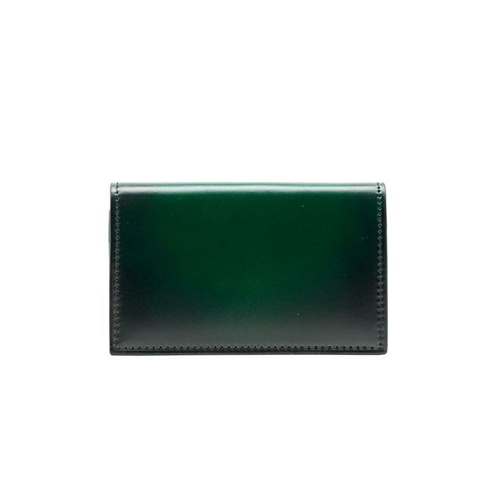 コードバン 名刺入れ 25枚収納YAC161 Green 【 yuhaku】