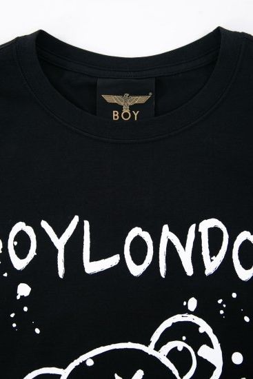 PUNK BEAR T-SHIRTS Tシャツ / BLACK 【BOY LONDON】