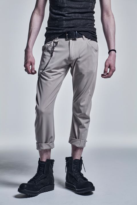 《予約品》 CurvedPants StretchTwill / Beige 【kiryuyrik】 7月入荷予定