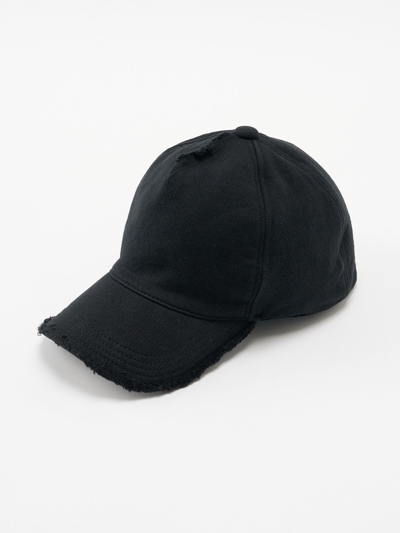 【予約品 9月23日(火) 締切】jersey B.B. cap / ジャージー ベースボールキャップ / ディープブラック