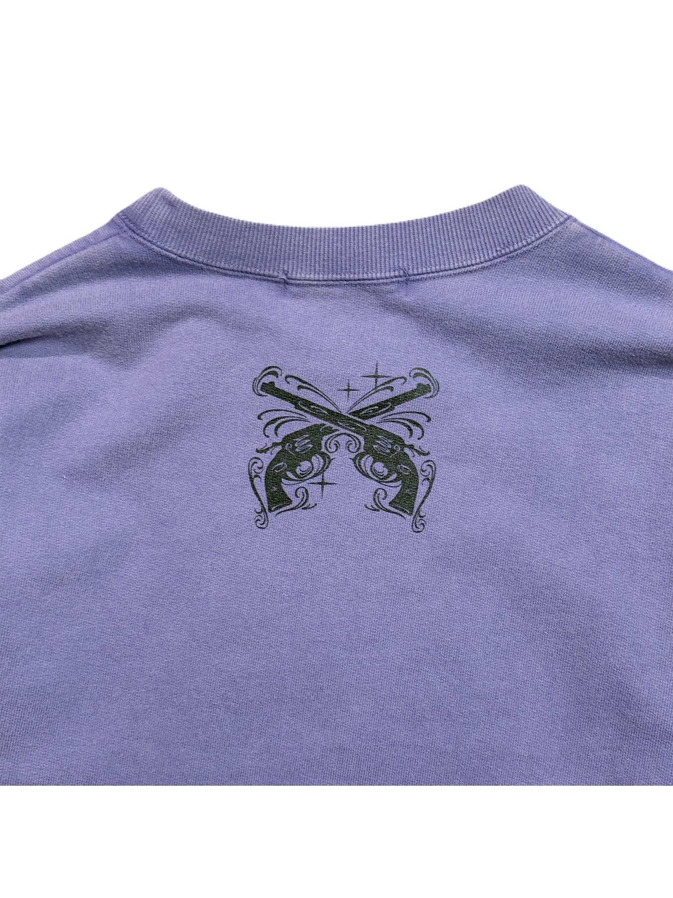 【予約品】GARMENT DYED SWEAT / ガーメントダイ スウェット / パープル