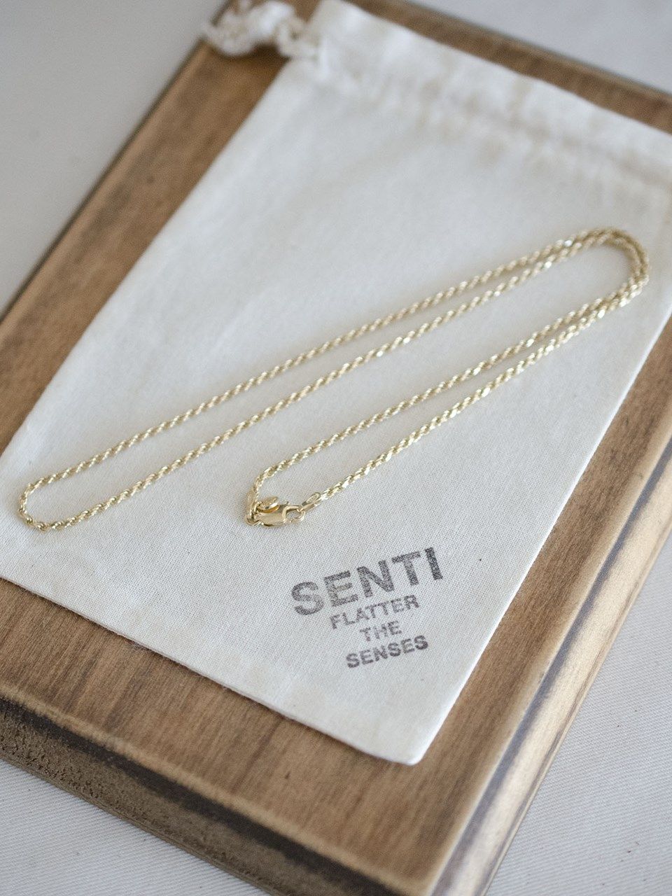 《予約品》 FRENCH ROPE CHAIN  / ゴールド