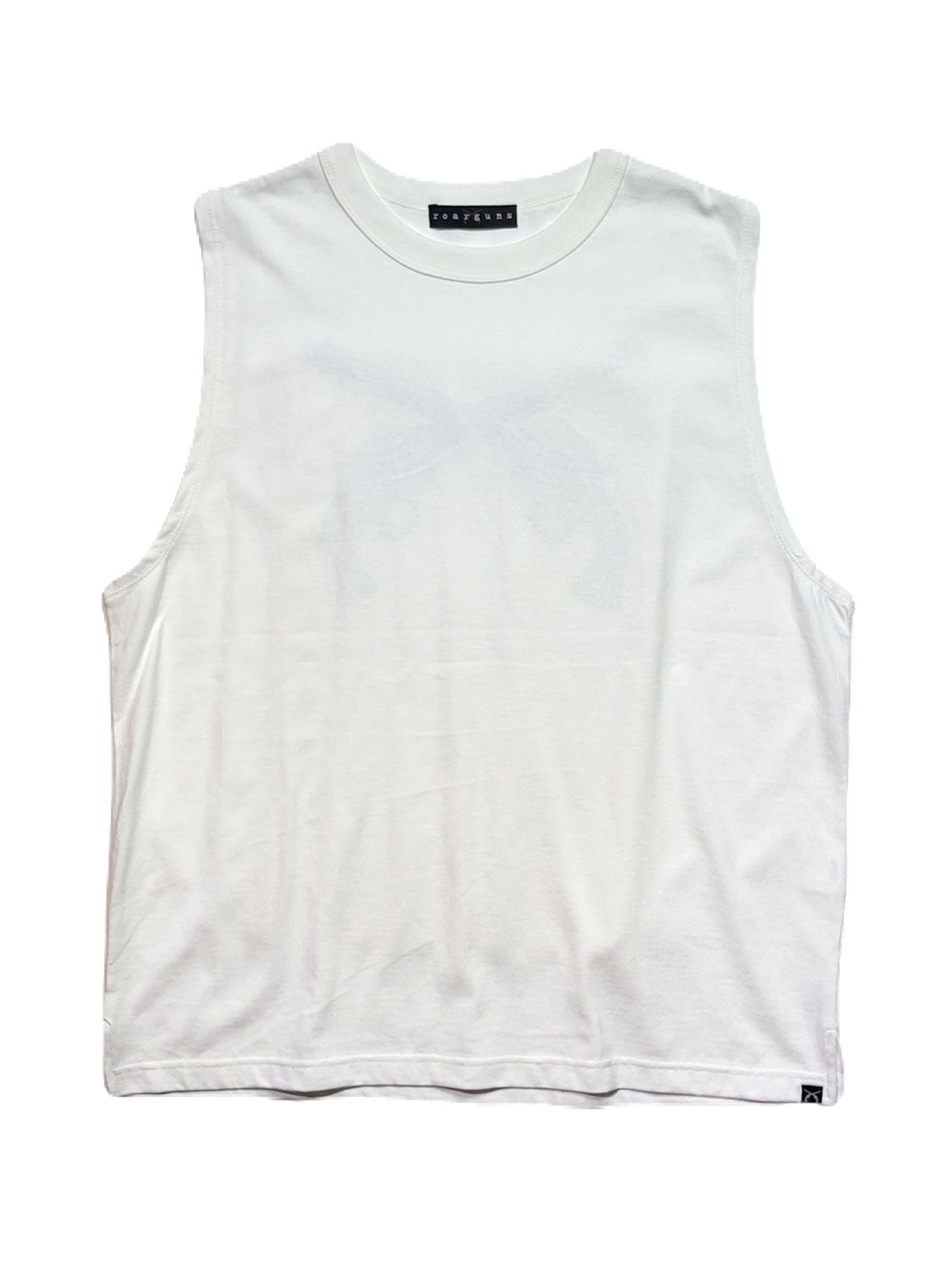 【予約品 8月23日(日) 締切】SLEEVELES TEE METAL / メタル / ホワイト