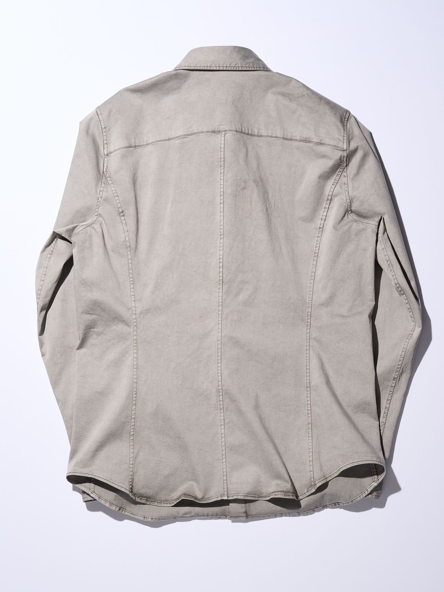 shirt standard(garment dye) / シャツ / ライトグレー