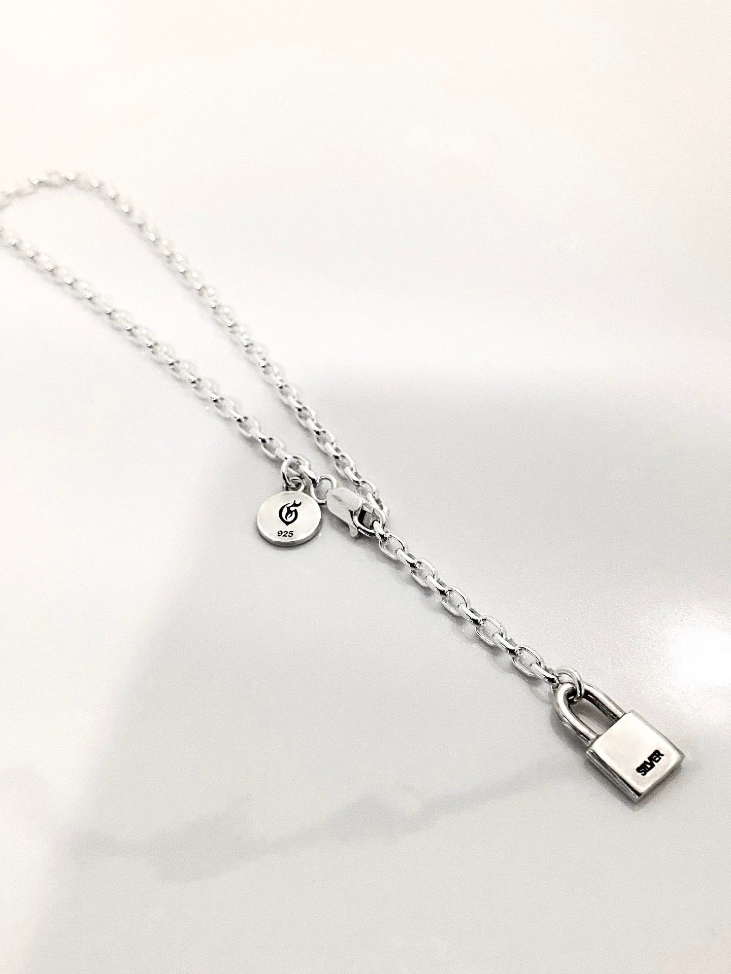 《受注生産》  CHAIN ANKLET #2 [PADLOCK] / パドロック#2チェーンアンクレット / 注文から2～3週間後入荷予定