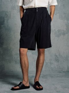 【予約品 1月25日(日) 締切】gurkha easy shorts / グルカ イージーショーツ / ブラック