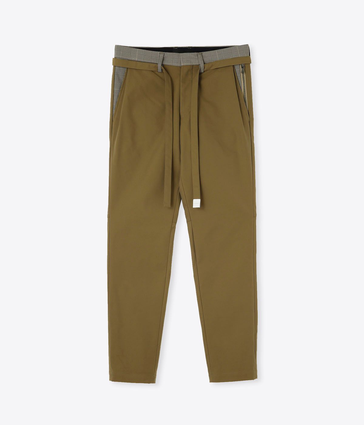 BELTED PANTS / CAMEL 【junhashimoto】