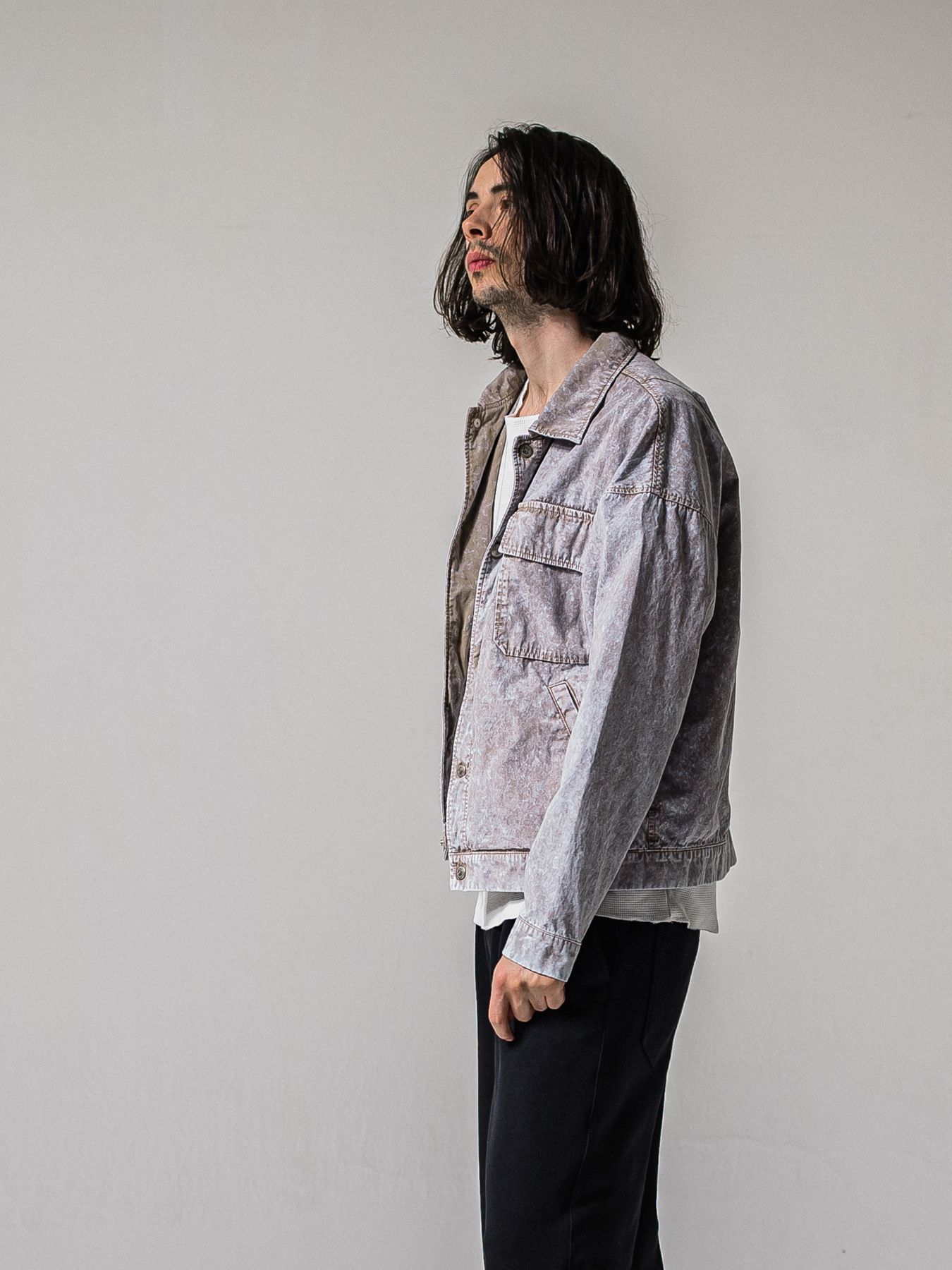 【予約品 11月16日(日) 締切】FIELD SHIRT JK / ミリタリーシャツジャケット / ブラウン