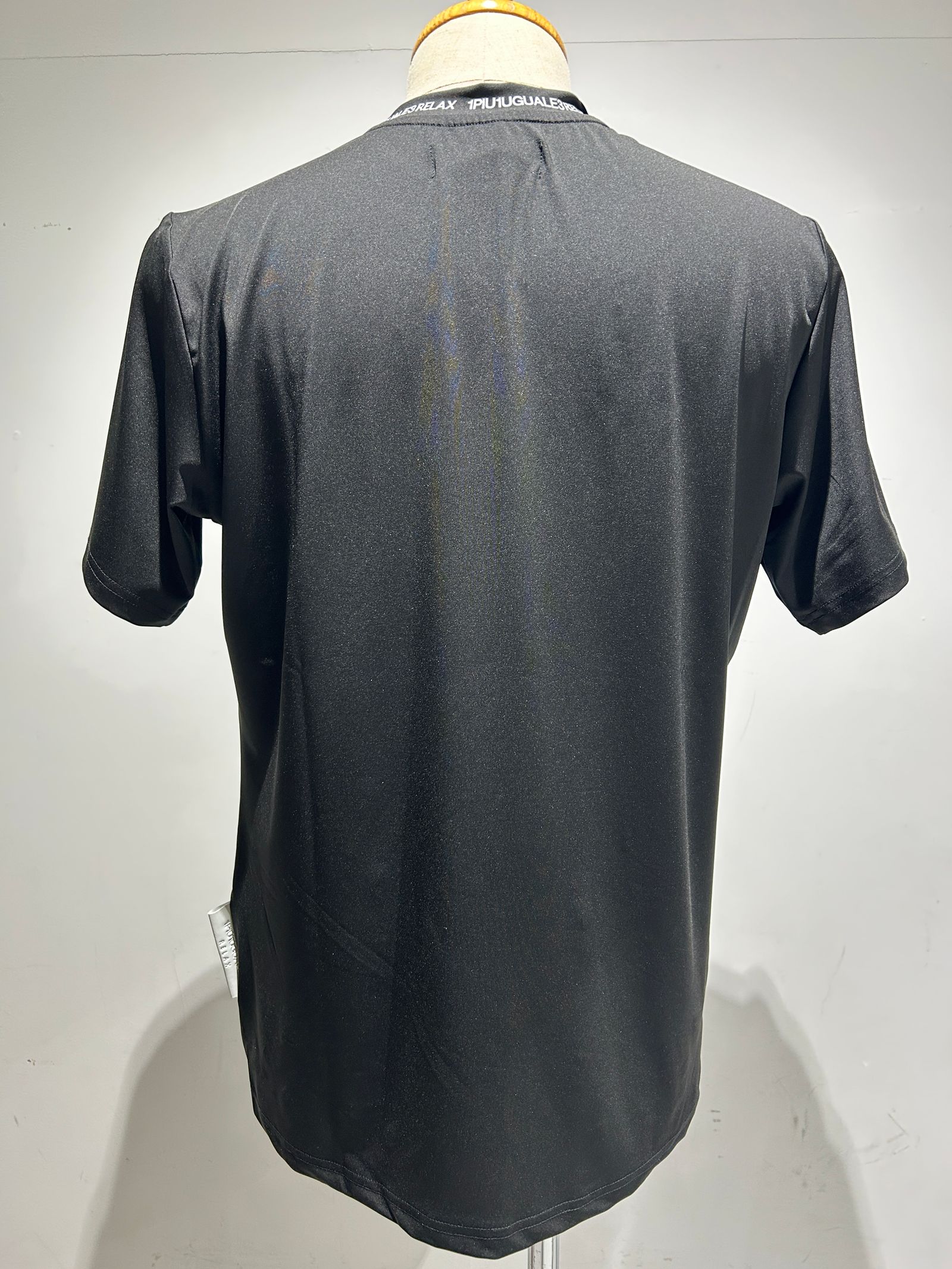 ランニングモックネックTシャツ / ブラック