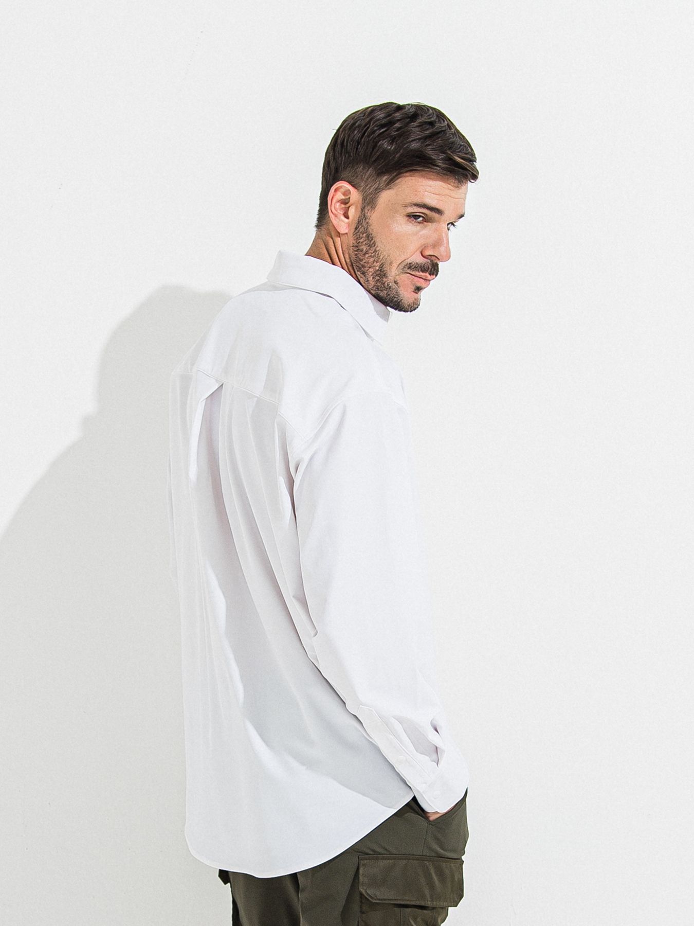 【予約品 】RASH JACK SHIRTS / ラッシュガード ジャックシャツ / ホワイト