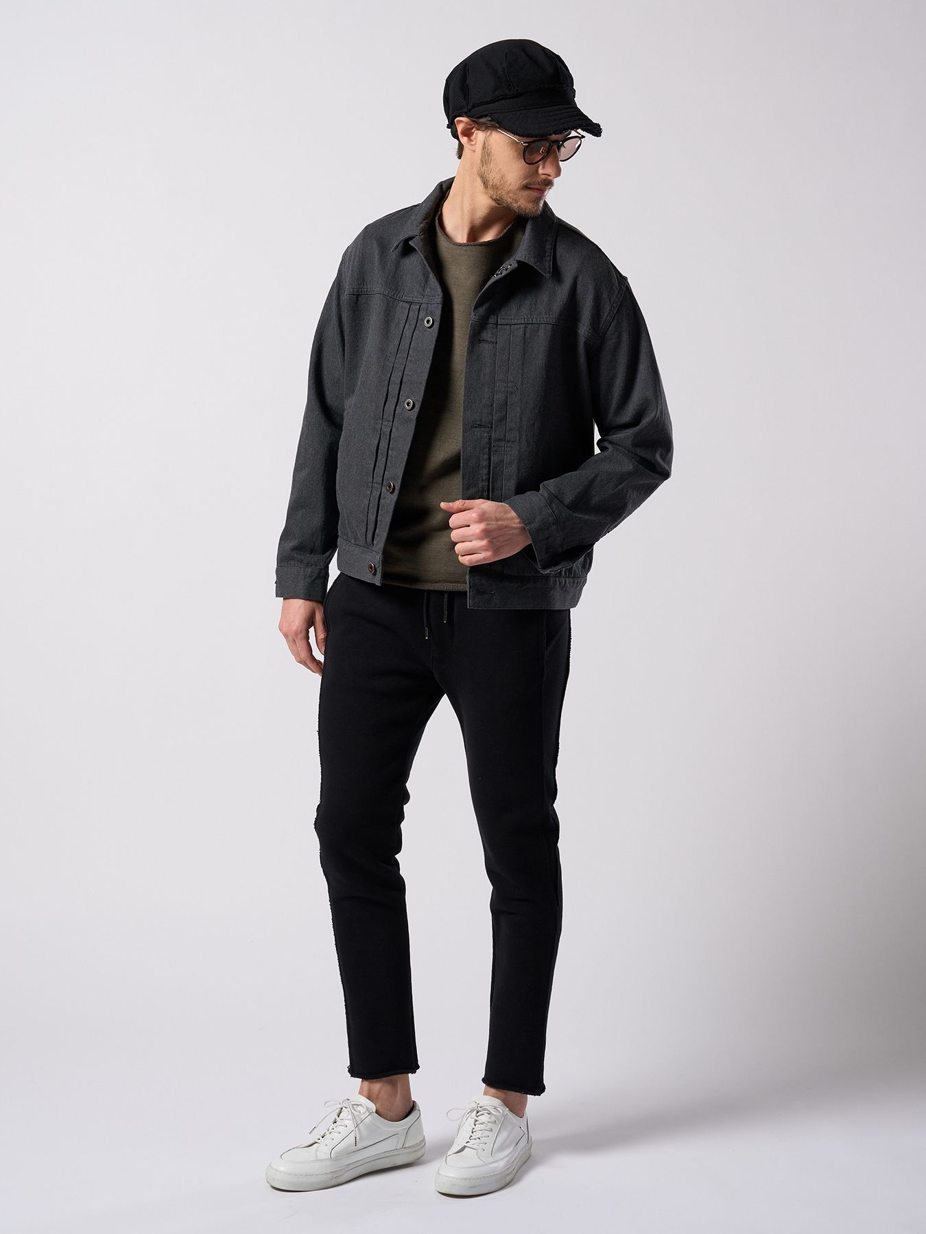 【予約品 4月19日(日) 18時締切】cut-off light sweatshirt / カットオフ ライト スウェットシャツ / カーキ