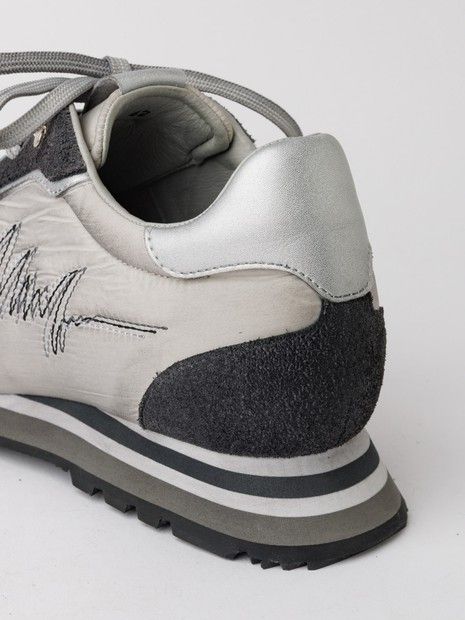 ヴィンテージ コンビネーション スニーカー グレー2026S/S 【alfredoBANNISTER】