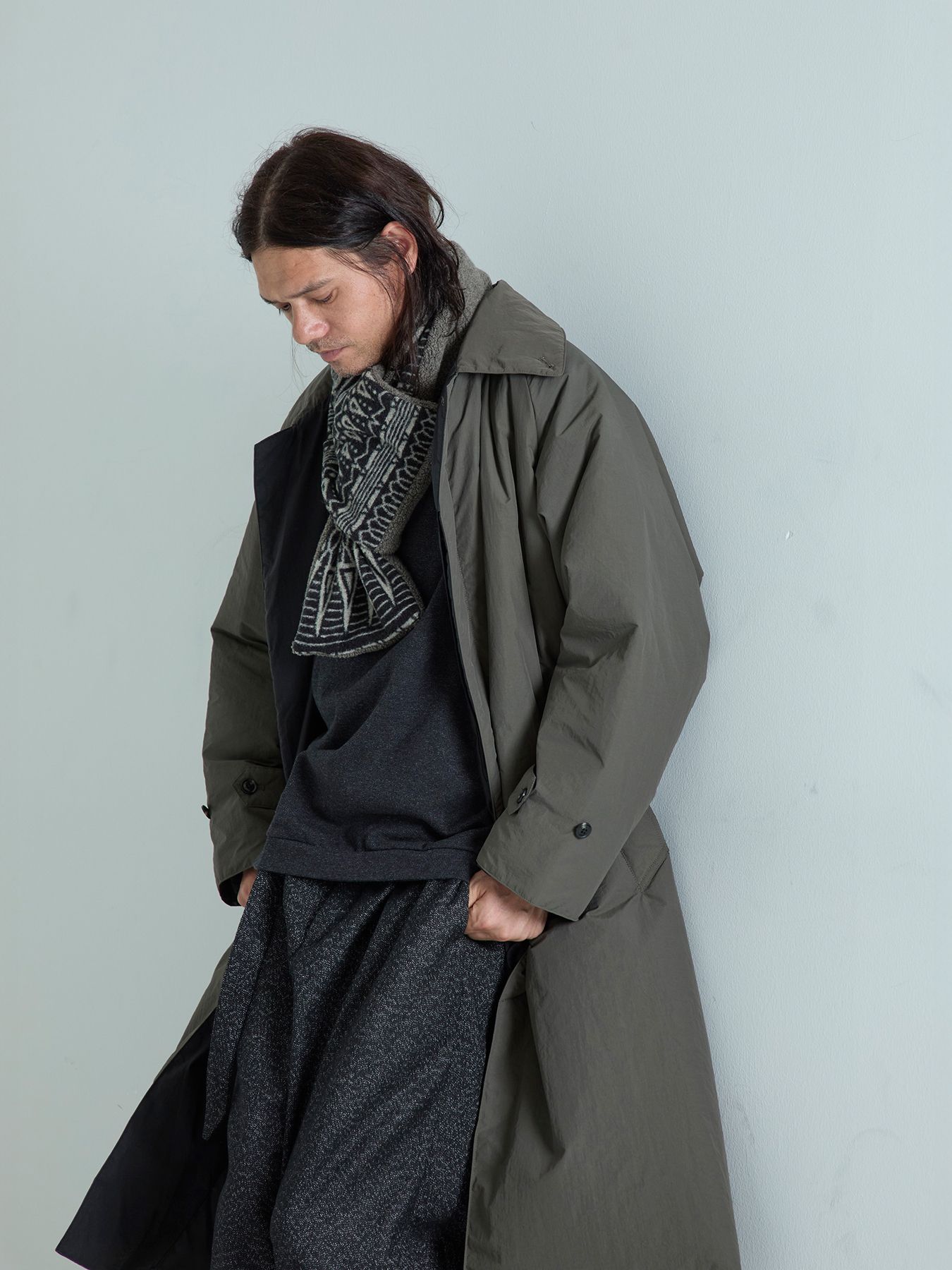 【予約品 6月2日(月) AM10時 締切】AIRVALM / バルマカンコート / グレー