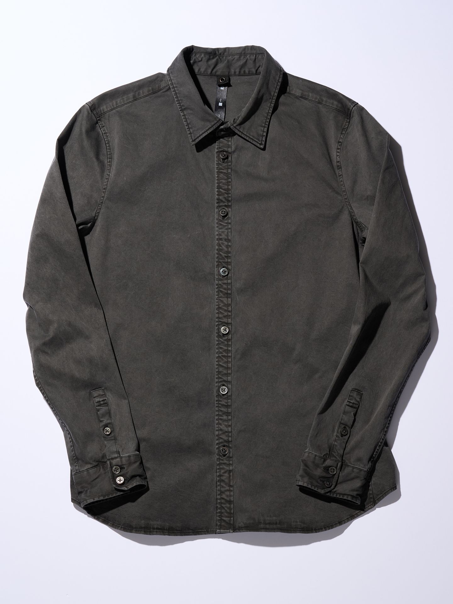 shirt standard(garment dye) / シャツ / ダークチャコール