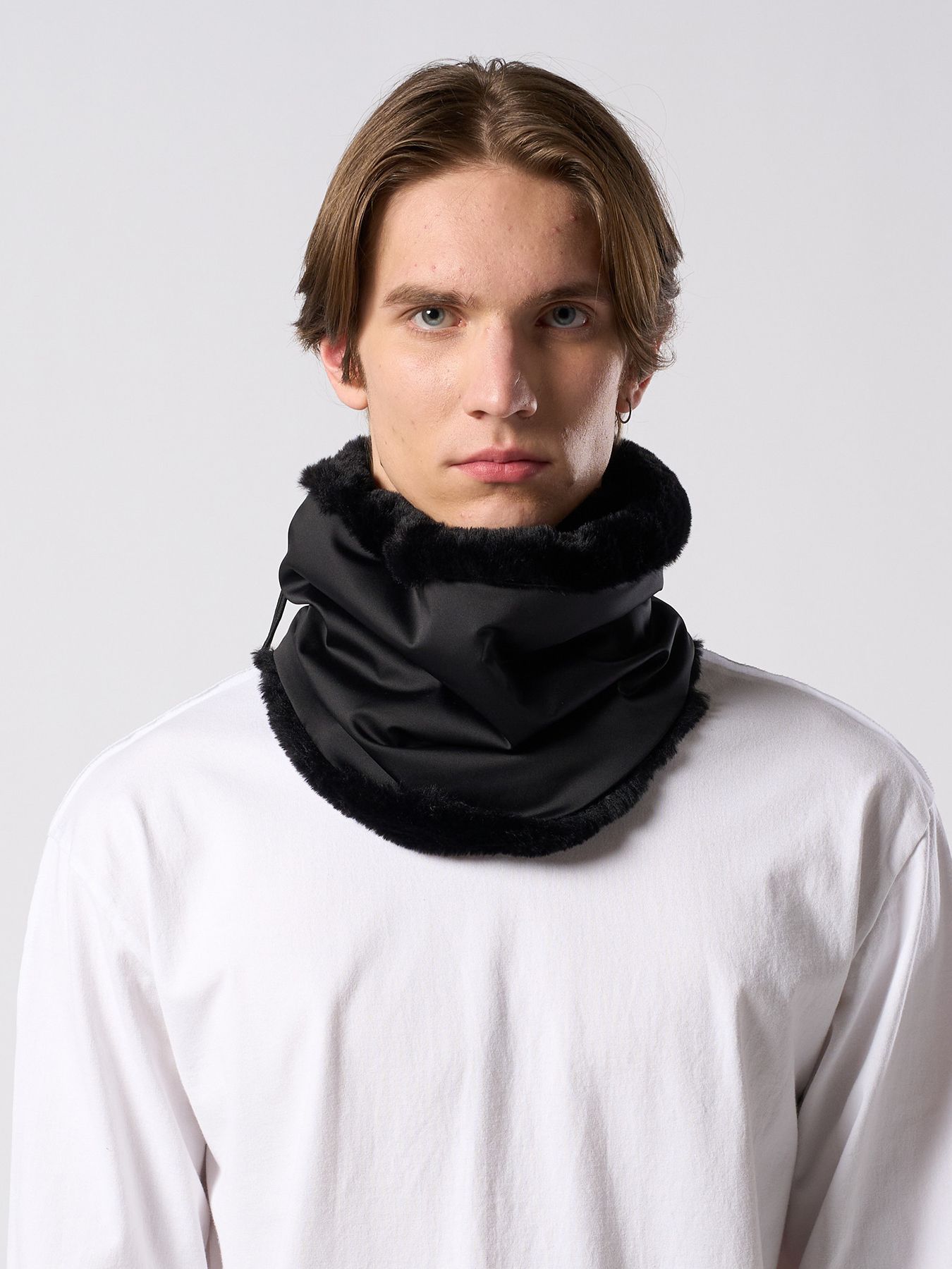 【予約品 4月19日(日) 18時締切】combi neck warmer / コンビネックウォーマー / ブラック